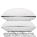 Cooling Hotel Collection Bed Pillows Set of 2 – Soft Microfiber Pillows for All Sleepers